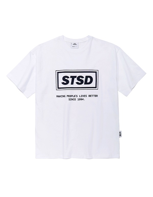 STSD 로고 플로피 티셔츠 화이트